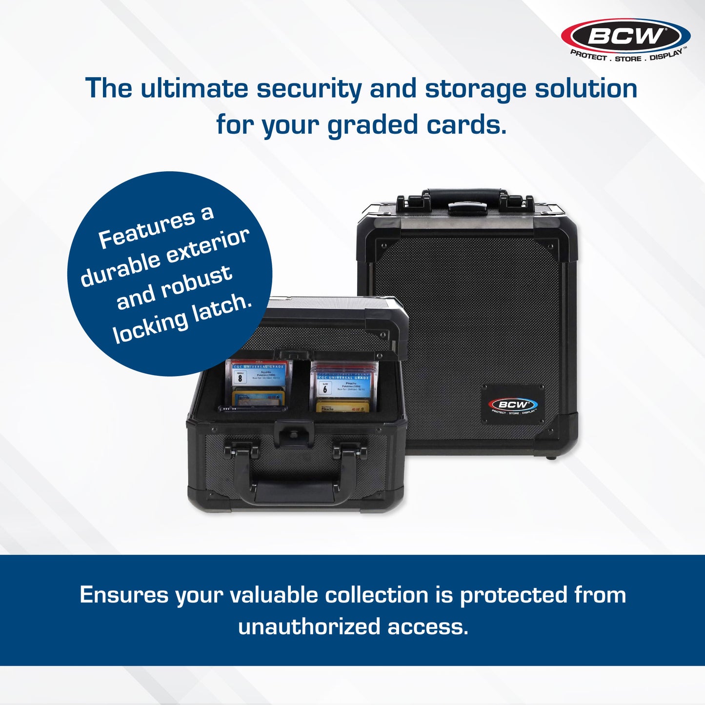 Graded Latching Case - Cards - 2 Rows