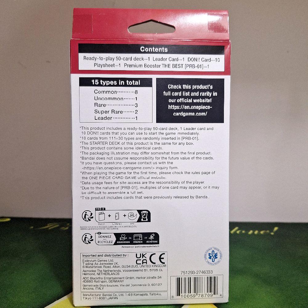 One Piece: Starter Deck 15: RED Edward Newgate (ST-15)