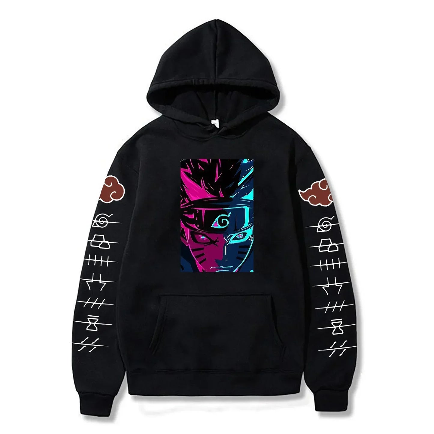 Anime Hoodie for Man Women Uchiha Itachi Sweatshirts Casual Clothes Akatsuki Fall Winter Children's Top Coat Warm Gifts