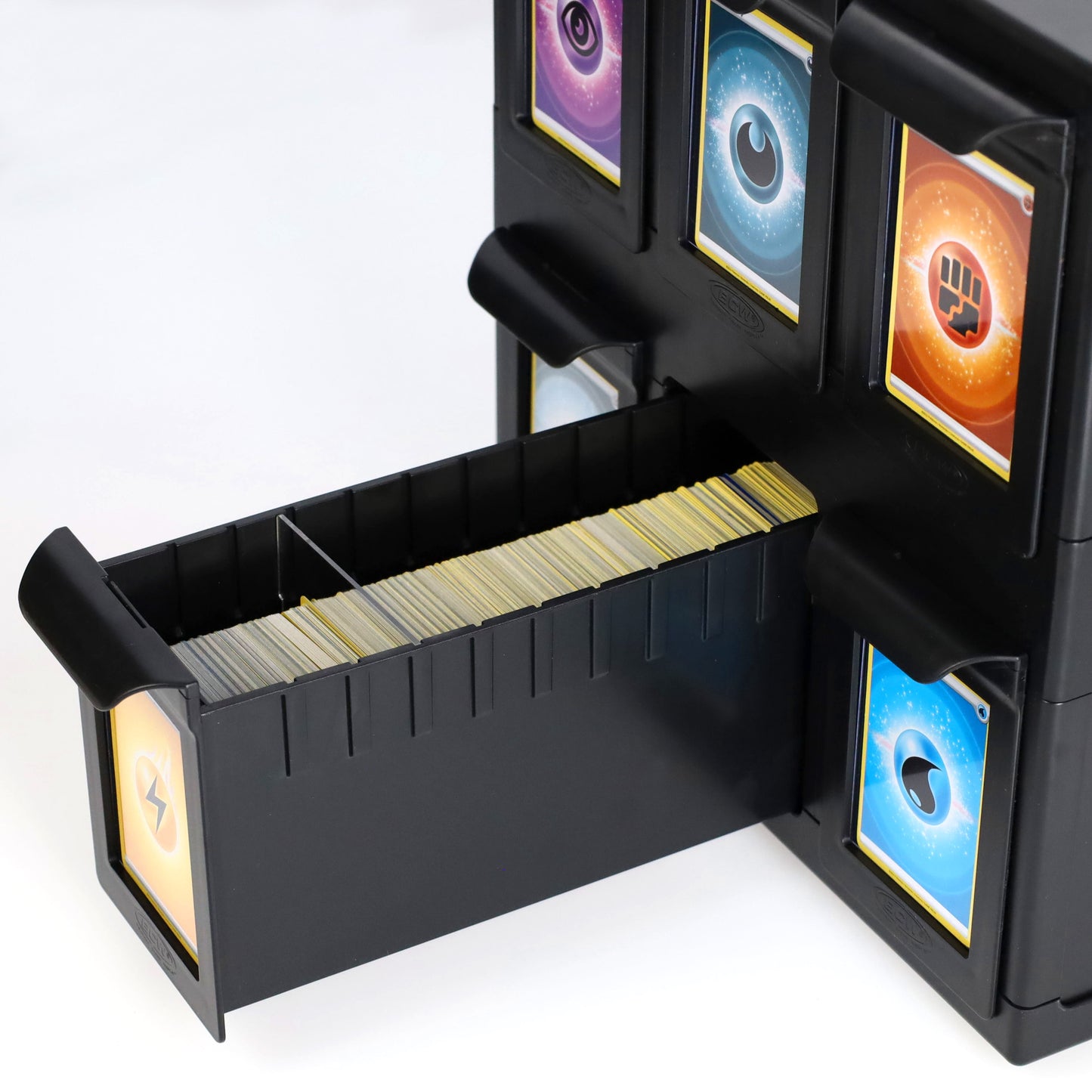6 Drawer Card Catalog - Black