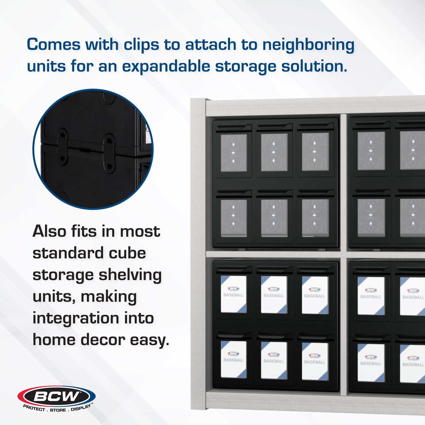 6 Drawer Card Catalog - Black