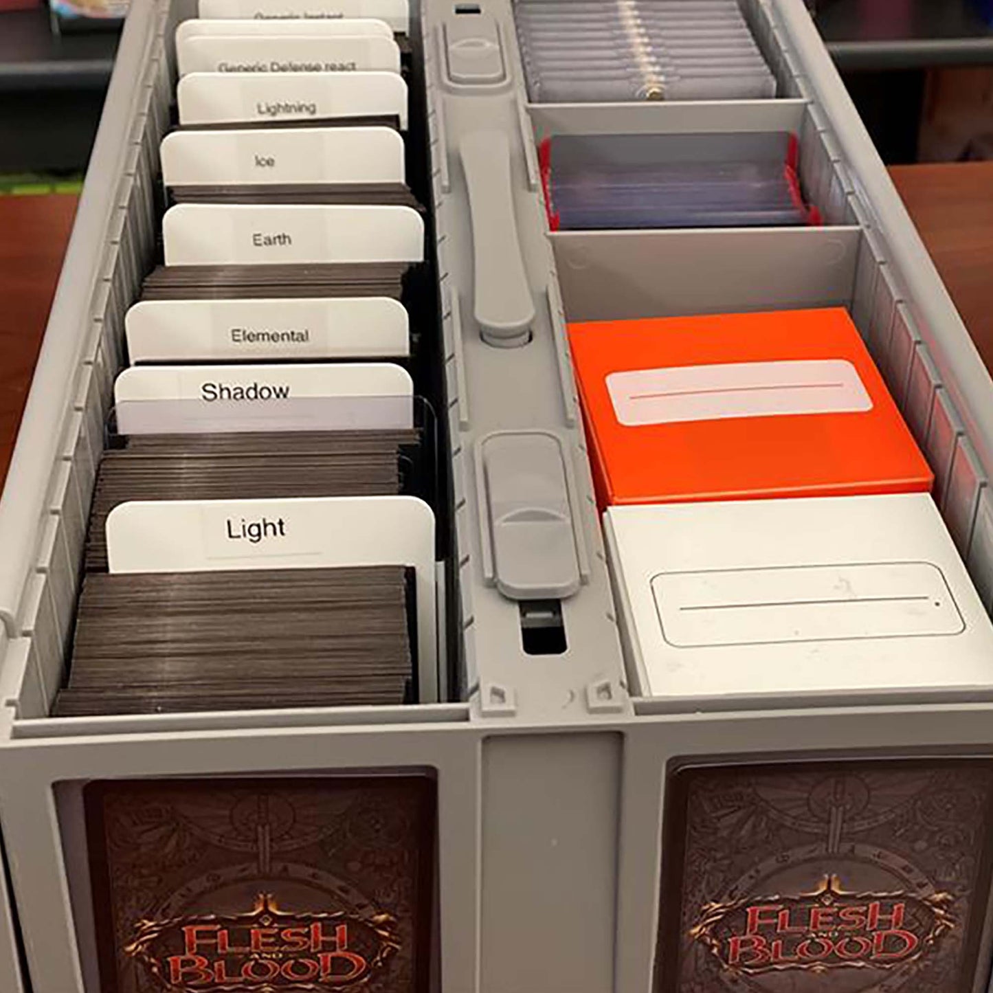 Collectible Card Bin - 1600 - Gray