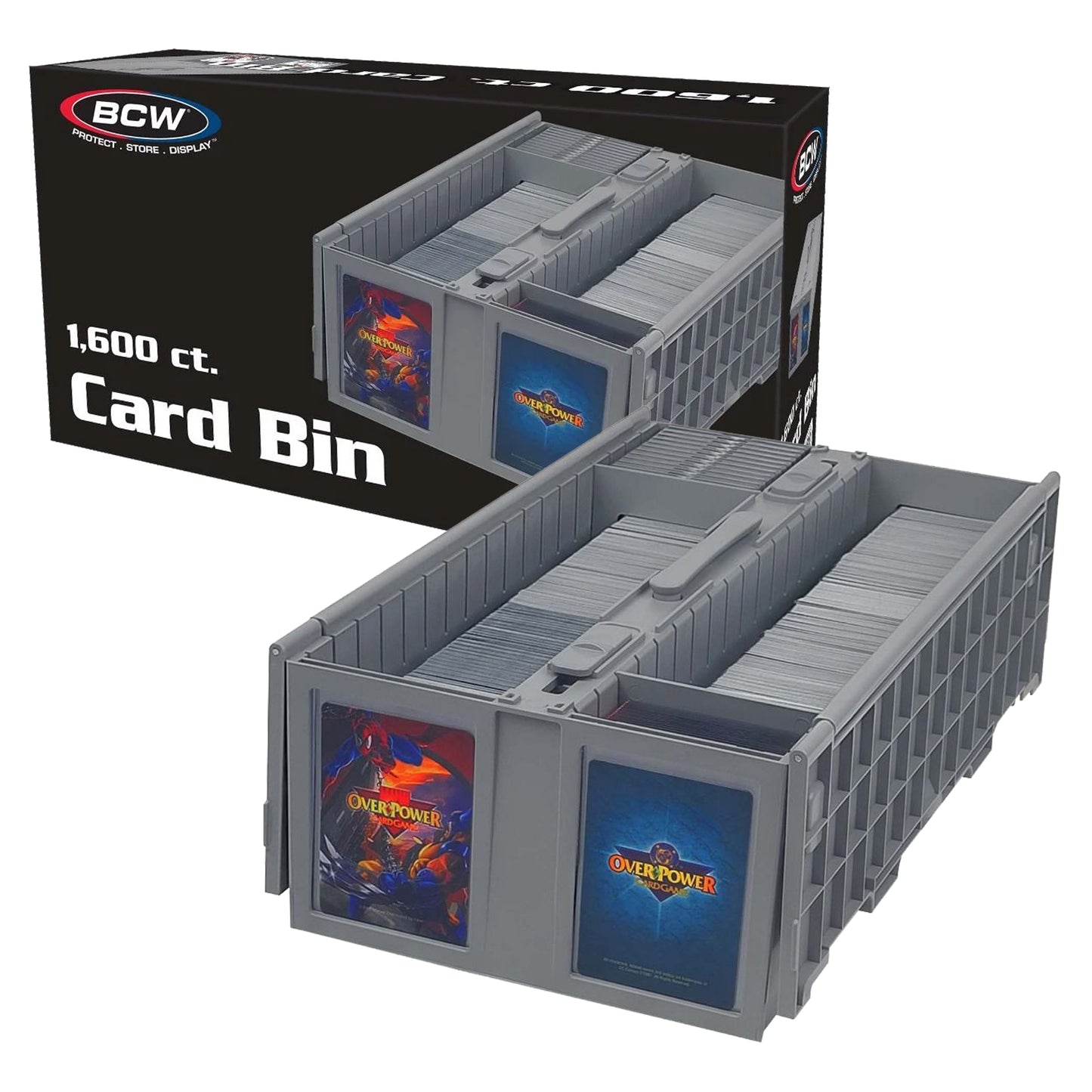 Collectible Card Bin - 1600 - Gray