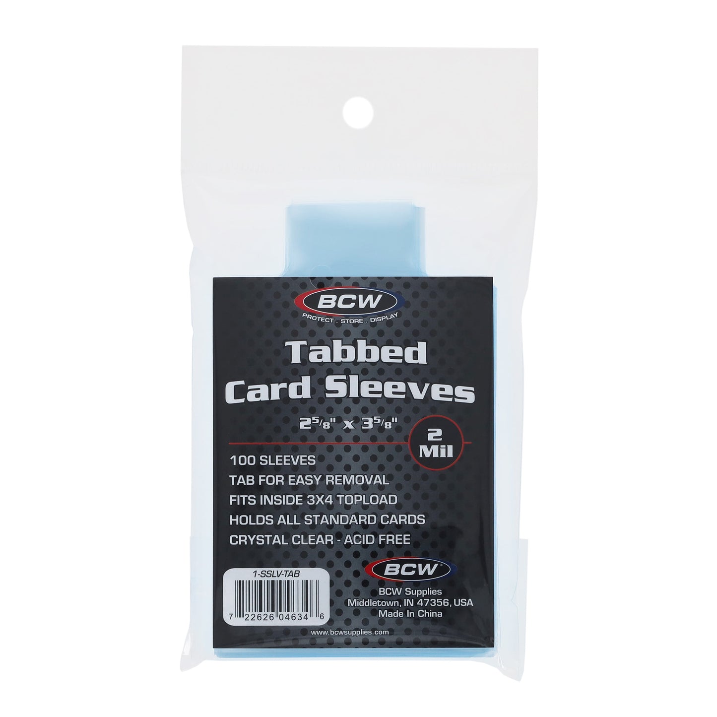 Standard Card Sleeves - Tab