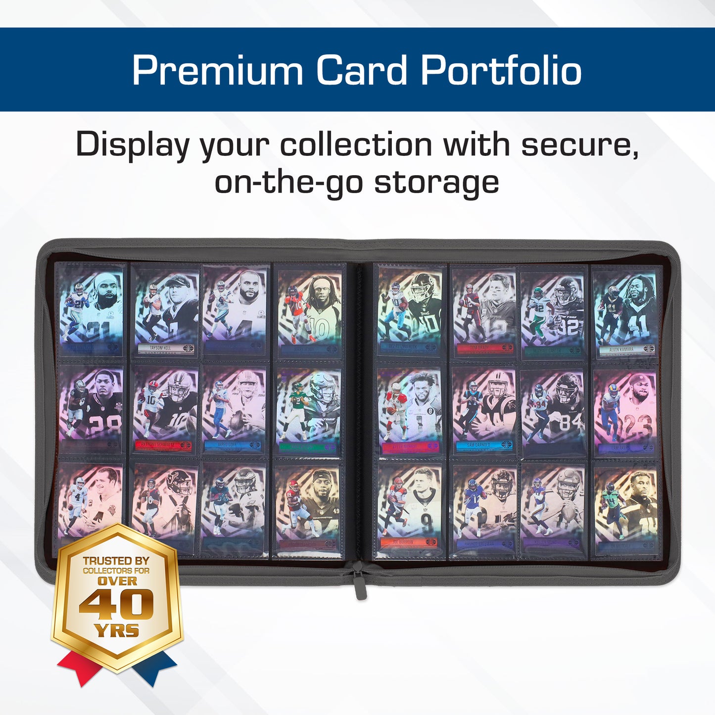 Z-Folio 12-Pocket LX Album - Gray