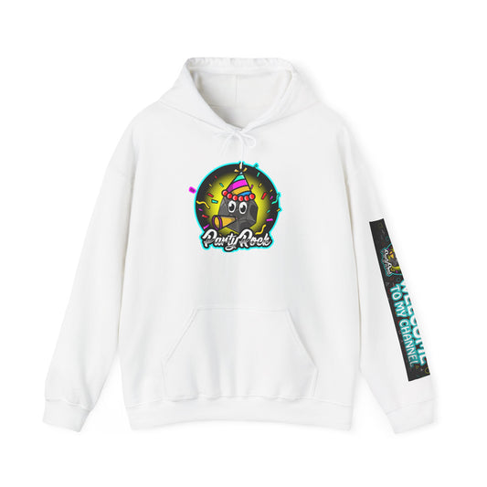 Party Rock Hoodie - Unisex Heavy Blend™ Sweatshirt, Fun Graphic Pullover, Gamer Gift, Cozy Apparel, Trendy Streetwear