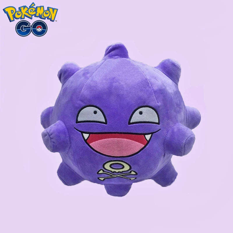 Pokemon Koffing Plush Toy 30cm Kawaii Purple Pokemon Japan Anime Koffing Stuffed Doll Christmas Souvenir Gifts Birthday for Kids