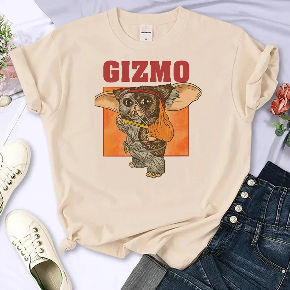 Gremlins T Shirt Women Anime Streetwear Comic T Shirt Female Designer Clothes Aesthetic Clothes