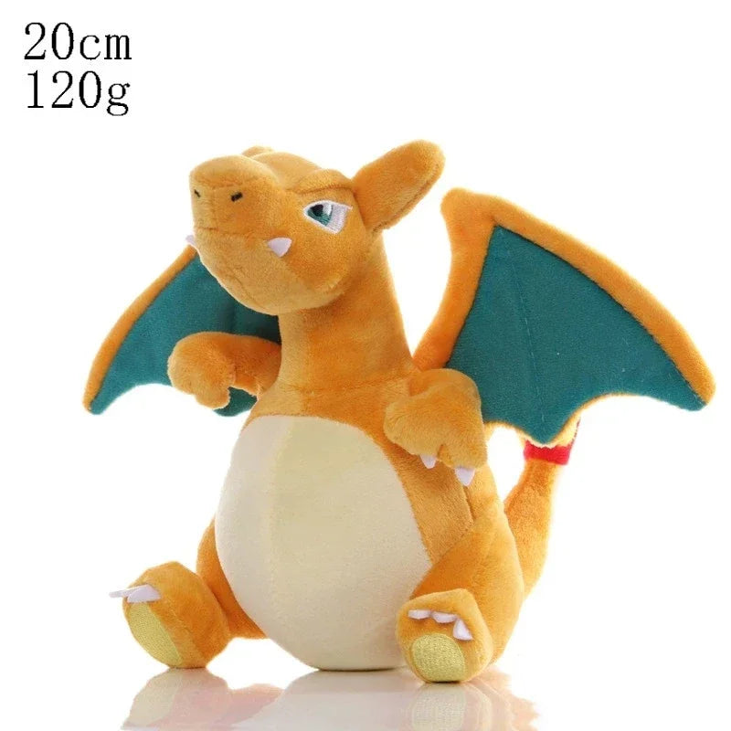**Anime Pokemon Plush Toys Charmander Bulbasaur Squirtle Pikachu Plush Stuffed Animal Toy Pokemon Doll Kids Gift