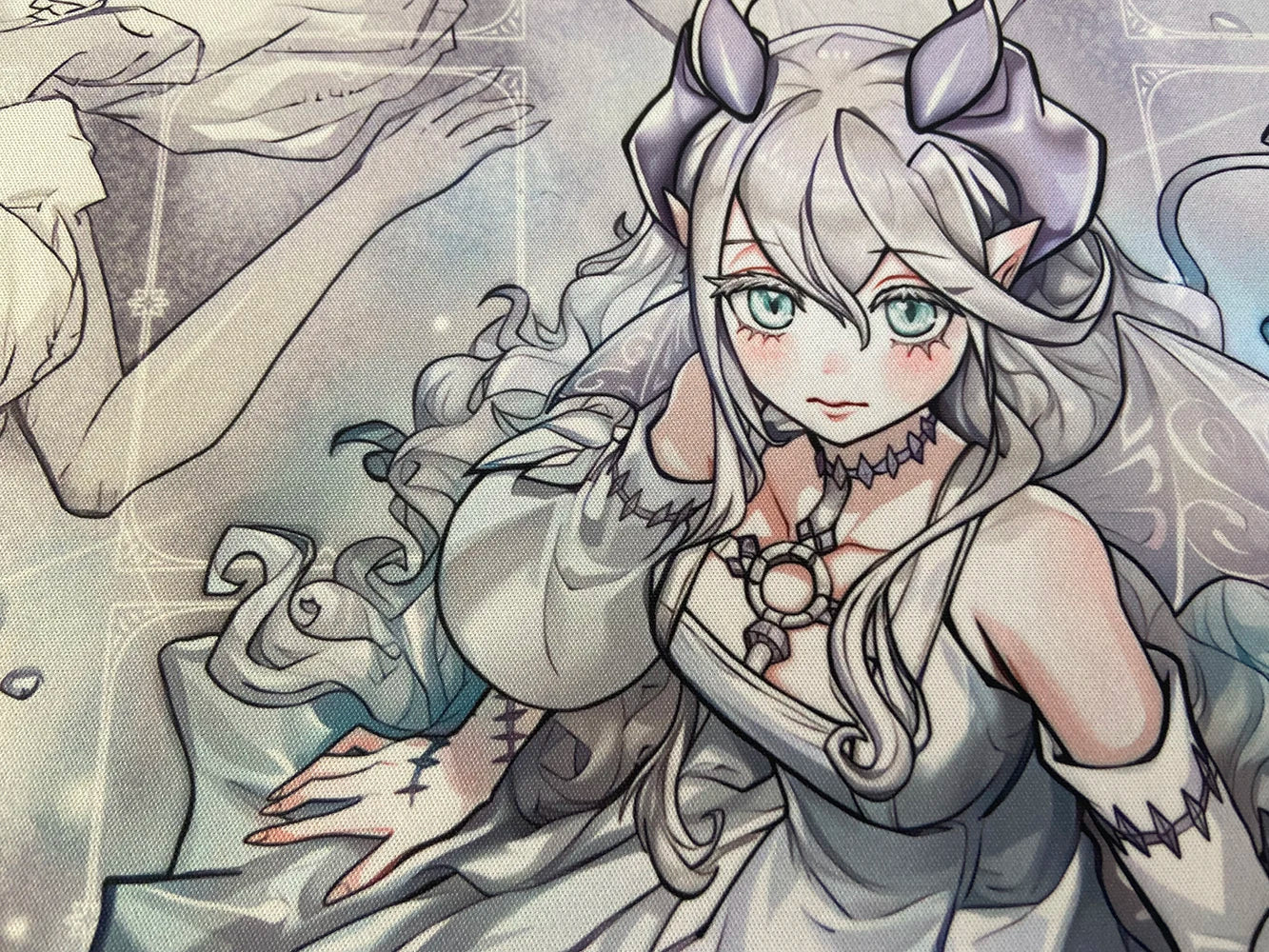 YuGiOh Lady Labrynth of the Silver Castle Playmat TCG CCG Mat Board Game Pad Trading Card Game Mat Rubber Mouse Pad Free Bag