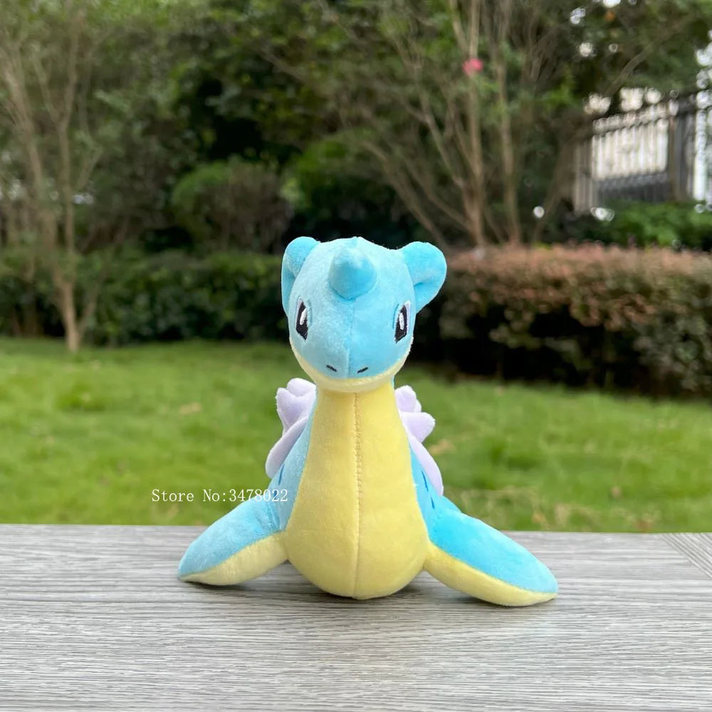 14cm Cute Pokemon Plush Lapras Cartoon Stuffed Toy Soft Doll Xmas Gift
