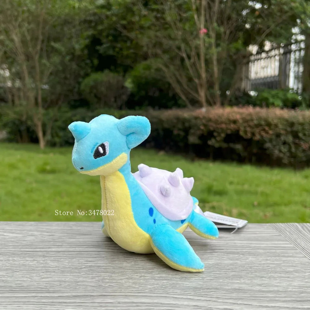 14cm Cute Pokemon Plush Lapras Cartoon Stuffed Toy Soft Doll Xmas Gift