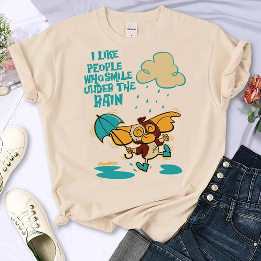 Gremlins T Shirt Women Anime Streetwear Comic T Shirt Female Designer Clothes Aesthetic Clothes