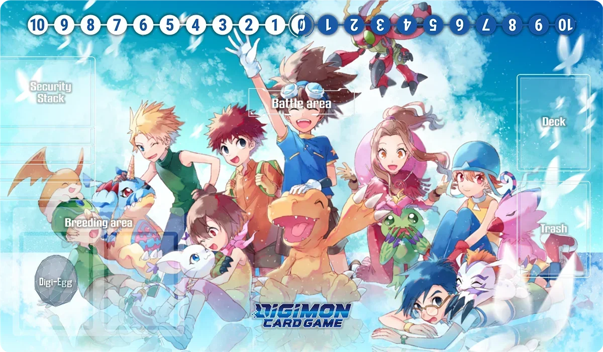 Digimon Playmat Omnimon Lady Devimon Beelzemon Imperialdramon Board Game Mat TCG CCG Trading Card Game Mat Anime Mouse Pad & Bag