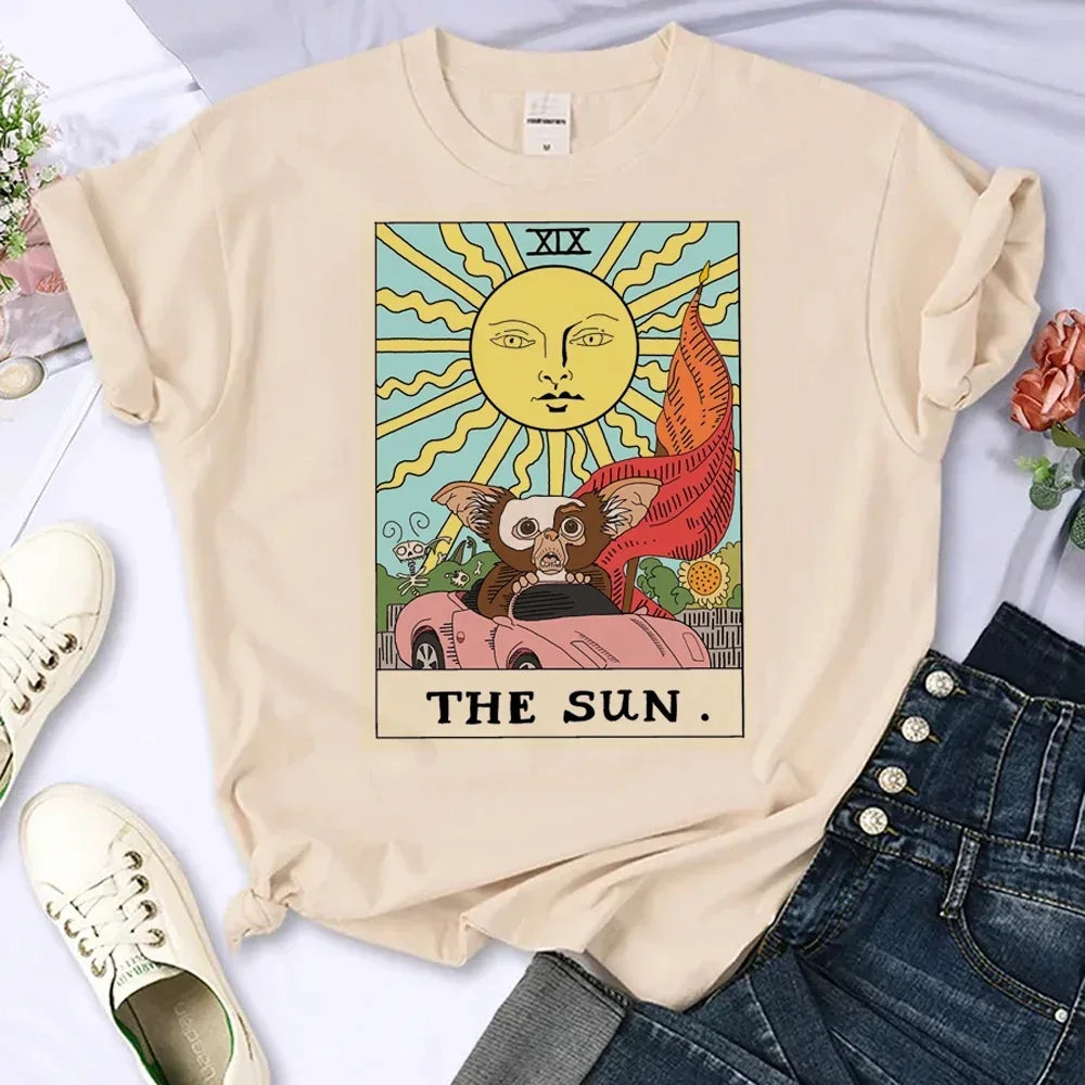 Gremlins T Shirt Women Anime Streetwear Comic T Shirt Female Designer Clothes Aesthetic Clothes