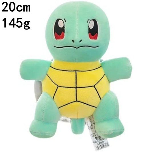 **Anime Pokemon Plush Toys Charmander Bulbasaur Squirtle Pikachu Plush Stuffed Animal Toy Pokemon Doll Kids Gift