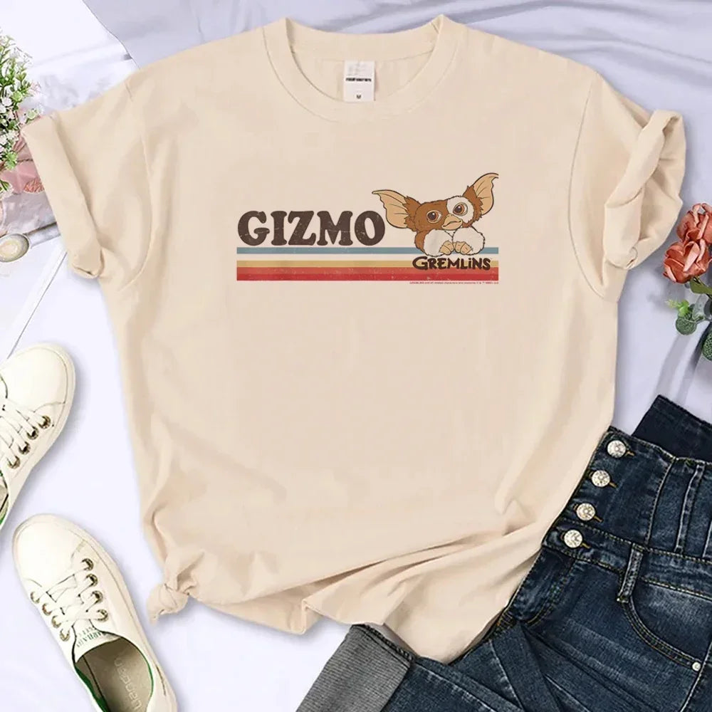 Gremlins T Shirt Women Anime Streetwear Comic T Shirt Female Designer Clothes Aesthetic Clothes