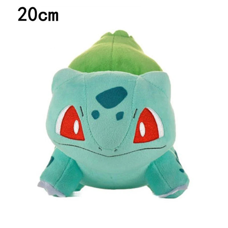 **Anime Pokemon Plush Toys Charmander Bulbasaur Squirtle Pikachu Plush Stuffed Animal Toy Pokemon Doll Kids Gift