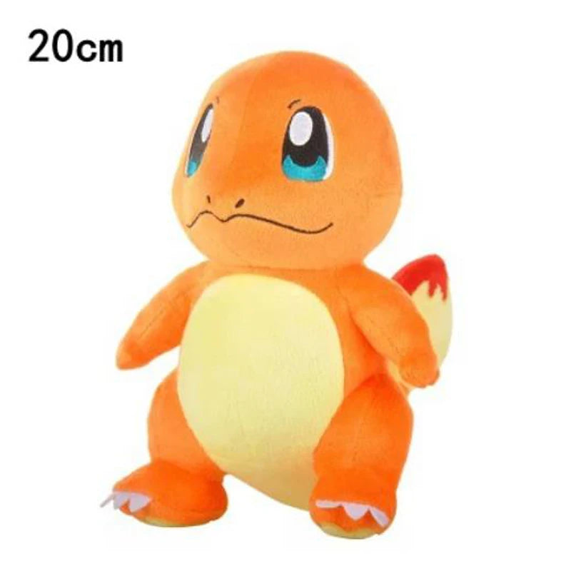 **Anime Pokemon Plush Toys Charmander Bulbasaur Squirtle Pikachu Plush Stuffed Animal Toy Pokemon Doll Kids Gift