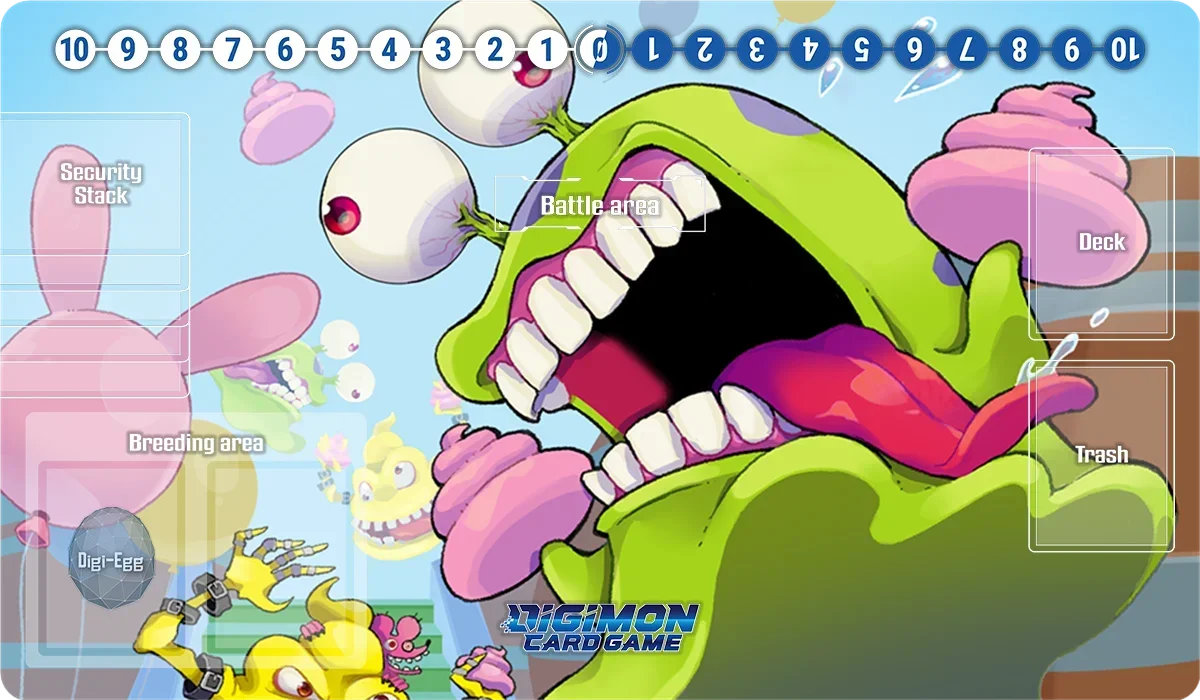 Digimon Playmat Omnimon Lady Devimon Beelzemon Imperialdramon Board Game Mat TCG CCG Trading Card Game Mat Anime Mouse Pad & Bag