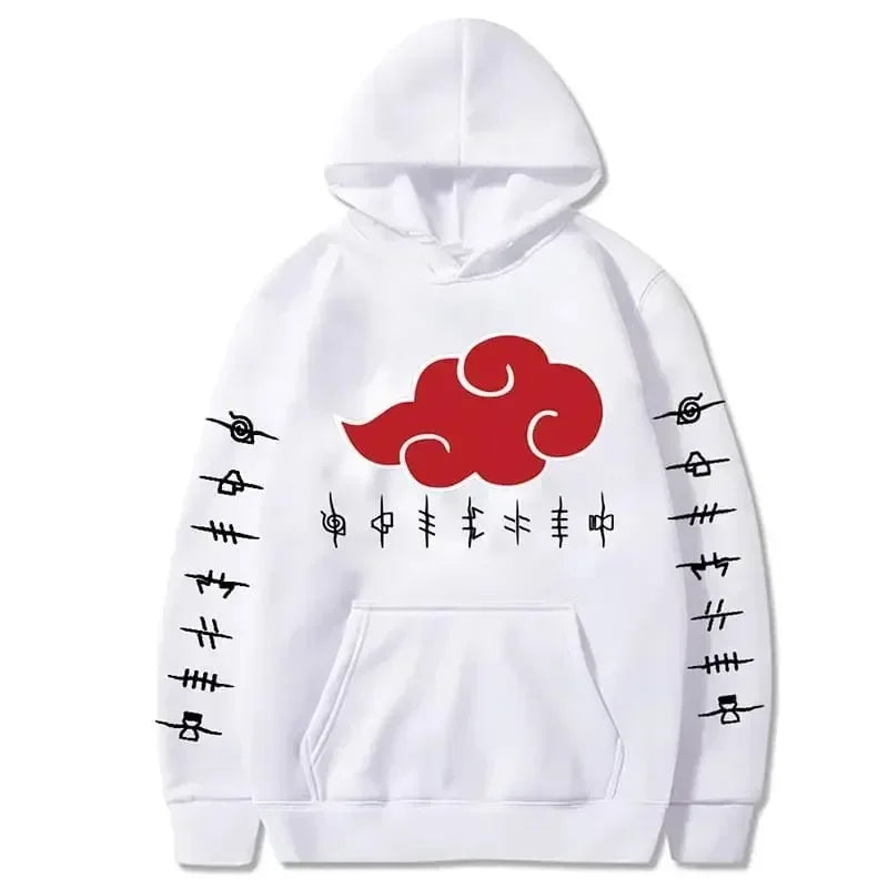 Anime Hoodie for Man Women Uchiha Itachi Sweatshirts Casual Clothes Akatsuki Fall Winter Children's Top Coat Warm Gifts